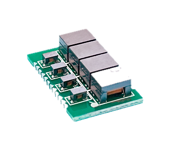 Gigabit 四埠 LAN 磁性模組